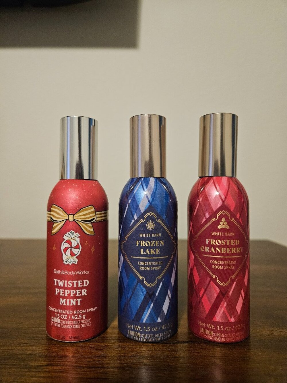 Bath and Body Works Room Sprays - Set of 3